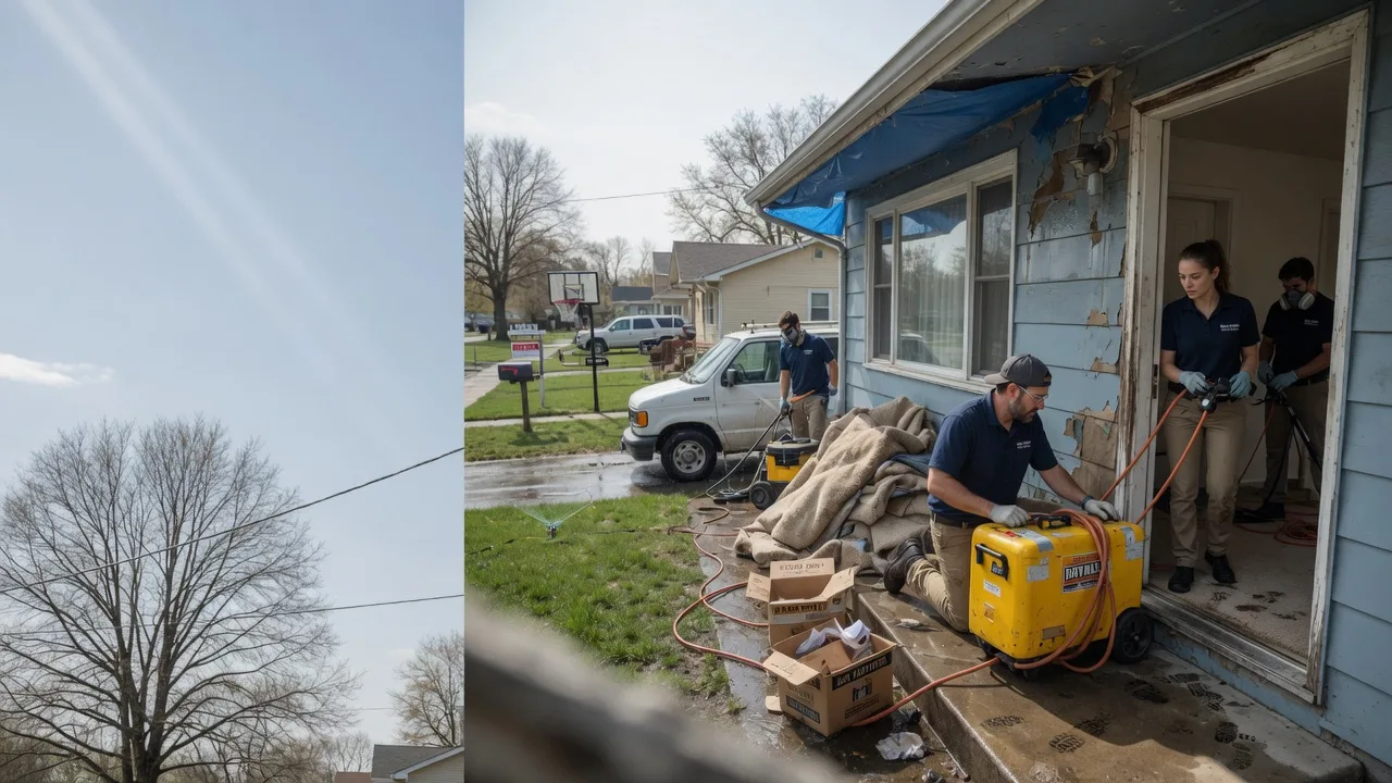 Basement Flood Cleanup in Montpelier, VA near me